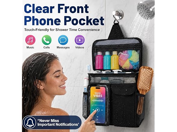EaseGave Mesh Shower Caddy Portable