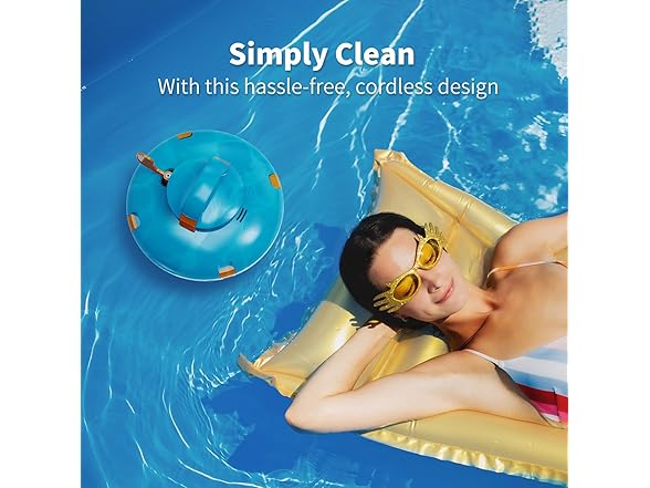 LVKE L1 Cordless Robotic Pool Cleaner