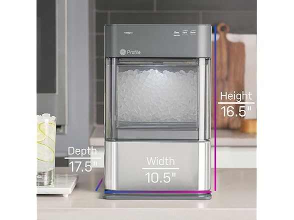 GE Profile Opal 2.0 Ice Maker - Stainless Steel