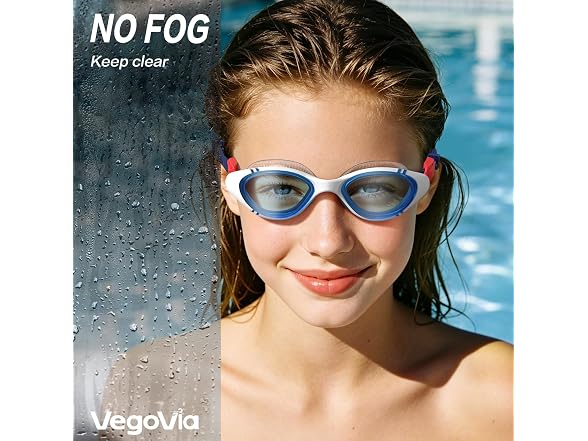 VegoVia Blue Adult Swim Goggles