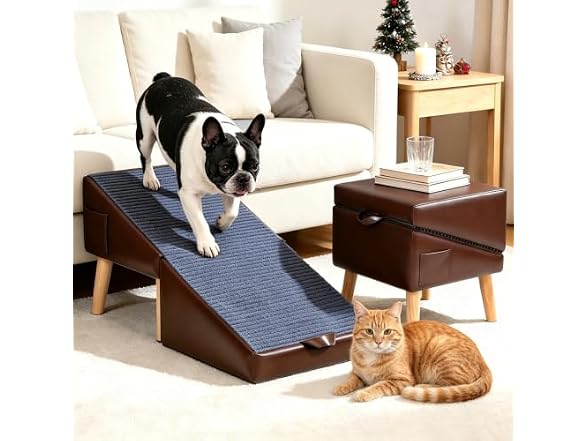 KUKANTST Dog Stairs for Small Dogs