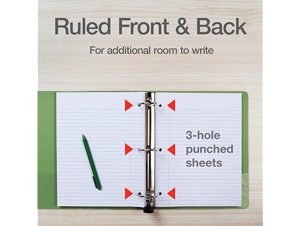 Oxford Oxford Wide Ruled Notebook Paper