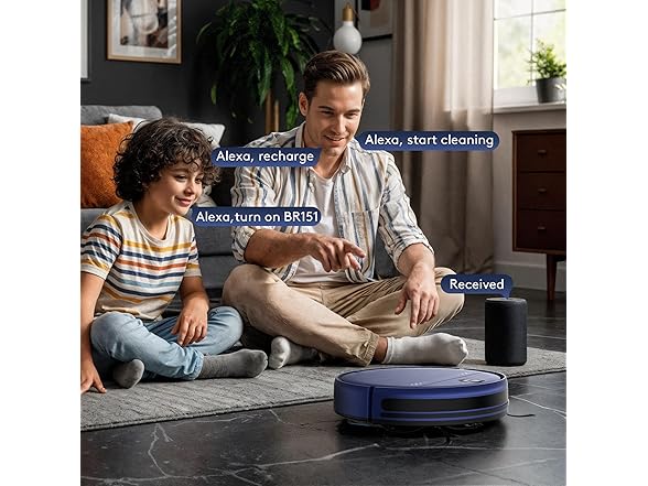 ZC WAS Robot Vacuum and Mop Combo