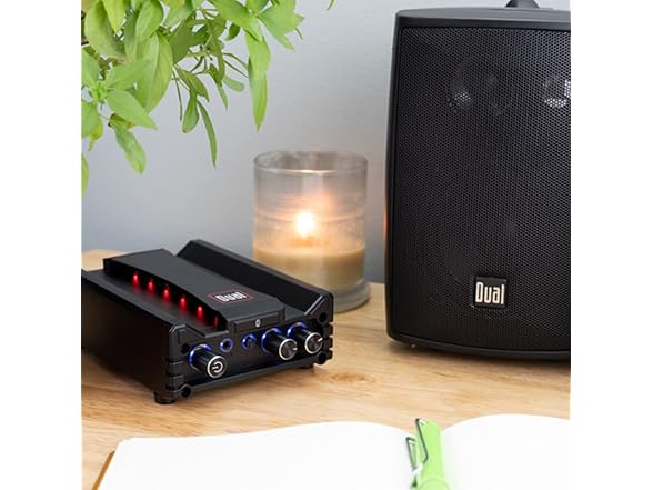 Dual Electronics DBTMA100 Black Micro 2 Channel Class-D Amplifier