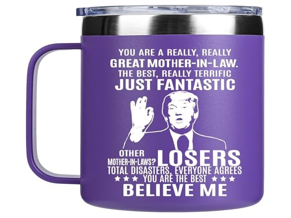 Edizzone Mother-in-Law Gifts -14Oz Cup 