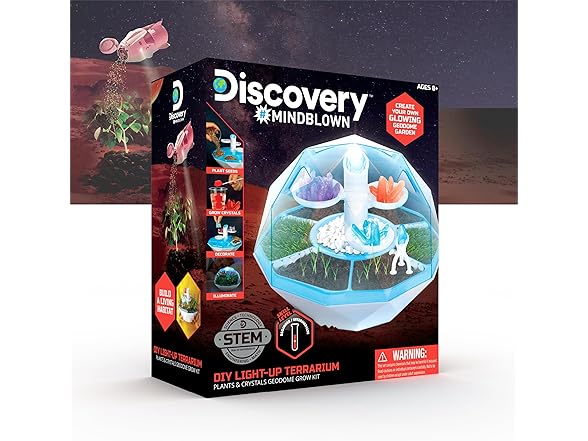 Discovery DIY Light-Up LED Terrarium