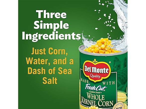 Del Monte Canned Fresh Cut Whole Golden