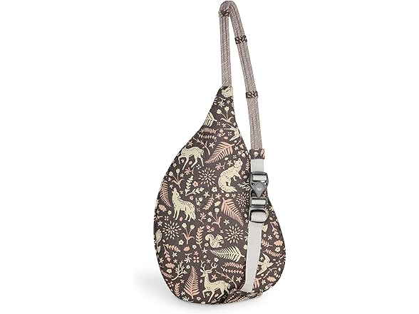 KAVU Mini Rope Bag Whimsical Trail