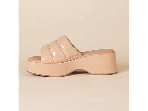 Women's Platform Slide On Sandal
