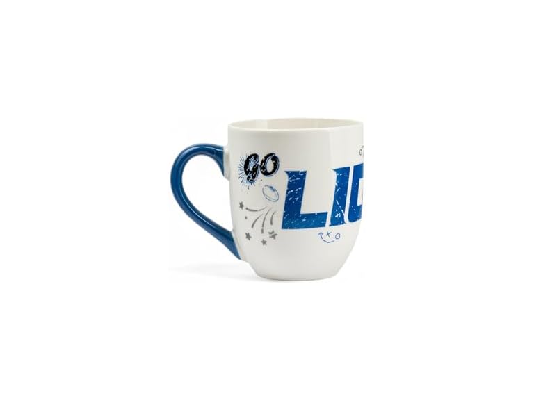 The Memory Company Officially Licensed NFL 18oz Ceramic Cheer Mug, Premium Team Logo Coffee Cup, Perfect Game Day Drinkware