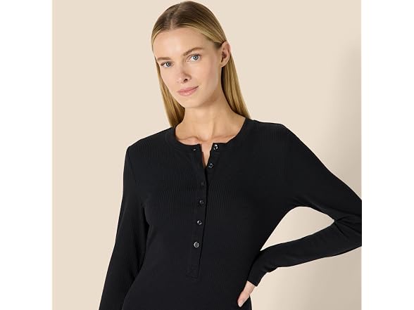 Amazon Essentials Women Cozy Cotton Blend Romper