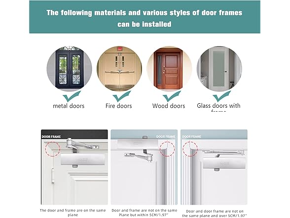 MARIE  Commercial Door Closer