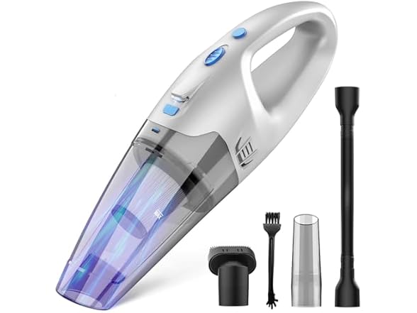 FUOAYOC HandHeld Vacuum Cordless Rechargeable