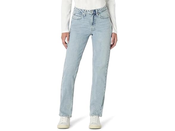 AE Womens HighRise StraightLeg Jean