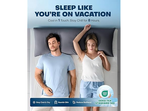 Rifens Ice Cooling Body Pillowcase