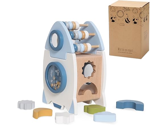 Wooden Space Toy for Baby