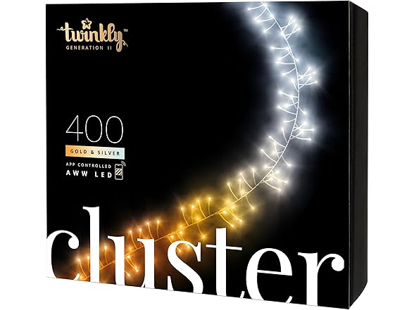 Twinkly Cluster – App-Controlled LED Christmas Lights