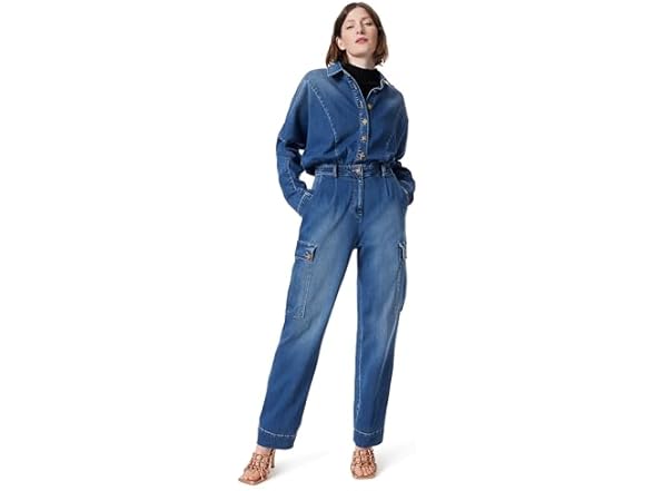 DEE OCLEPPO Women's Denim Jumpsuit