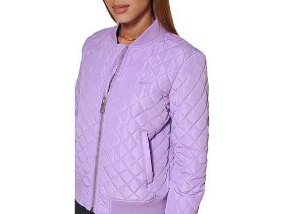 Levi's Women (L) Diamond Quilted Bomber Jacket