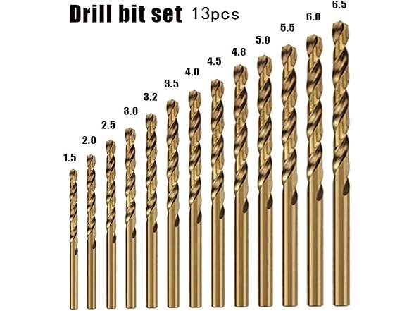 HERYBDCK AAP-Tool-146 3 Pcs Twist Drills