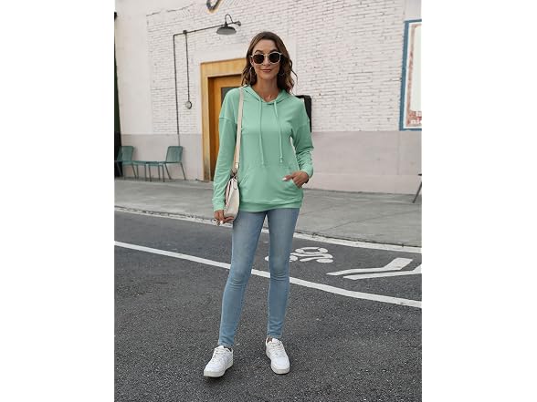 Orandesigne Women (S) Casual Hoodies Sweatshirt