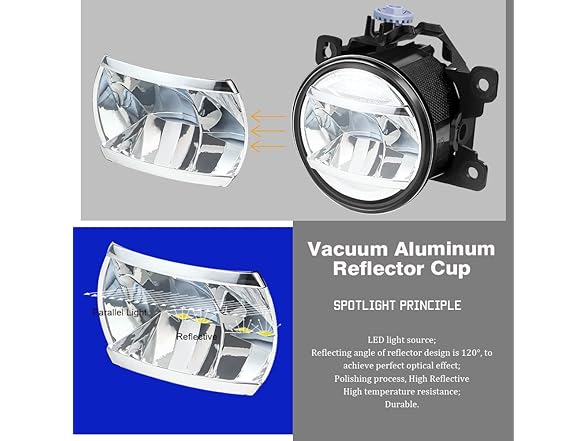 Cawanerl LED Fog Light Mitsubishi