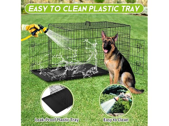 36 inch Large Dog Cage - Pet Cage Double-Door