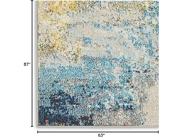 Nourison Home Celestial Sealife 5'3" x 7'3" Area Rug