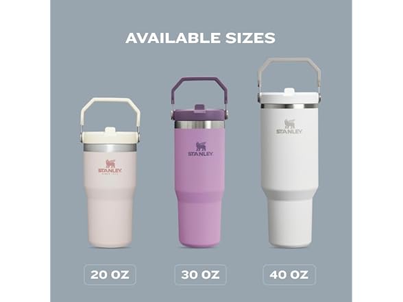 STANLEY IceFlow Flip Straw Tumbler 30oz, Rose Quartz