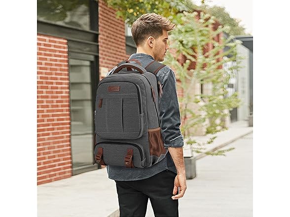 Dark Grey 15.6" Laptop Backpack