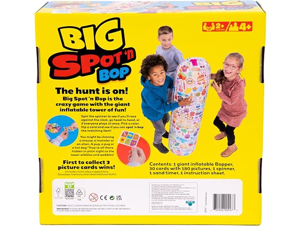 Big Spot 'N Bop! The Giant Wobbly Find It First Game