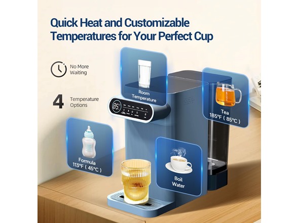 Countertop RO Water Filter Hot Dispenser