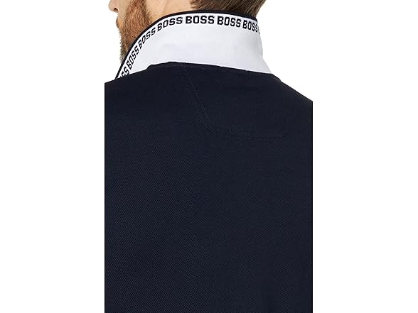 BOSS Paddy Cotton Polo Whale Blue MD