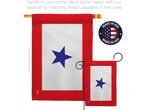 Blue Star Flag For Military Family
