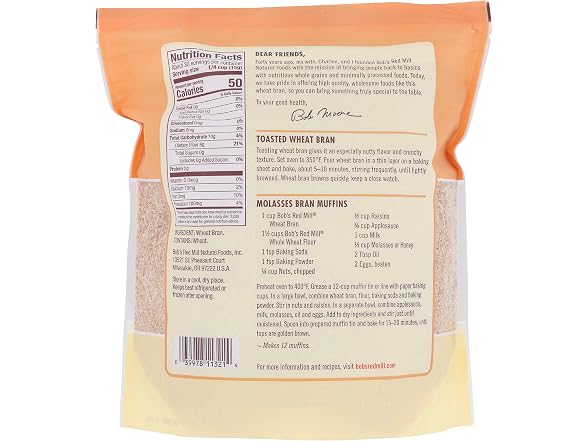 Bob's Red Mill Wheat Bran