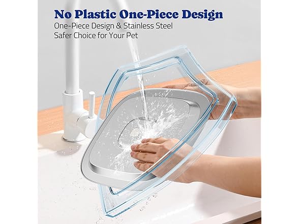 Pawtners Stainless Steel Dog Water Bowl