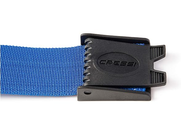 Cressi Weight Belt With Plastic Buckle (Blue)