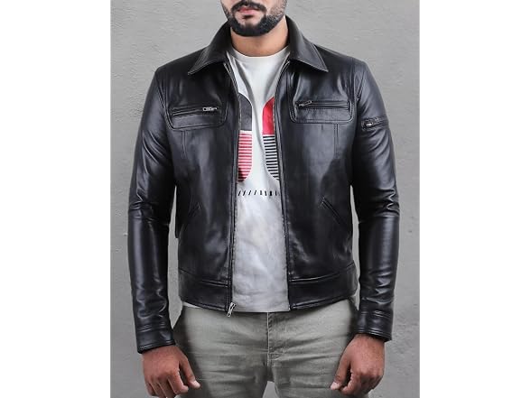 Laverapelle Men (XL) Aviator Jacket