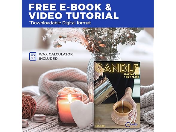 Candle Making Kit with Electronic Hot Plate - Gallery 4