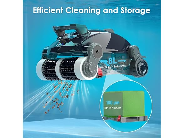 ROBOKLEEN Cordless Robotic Pool Vacuum