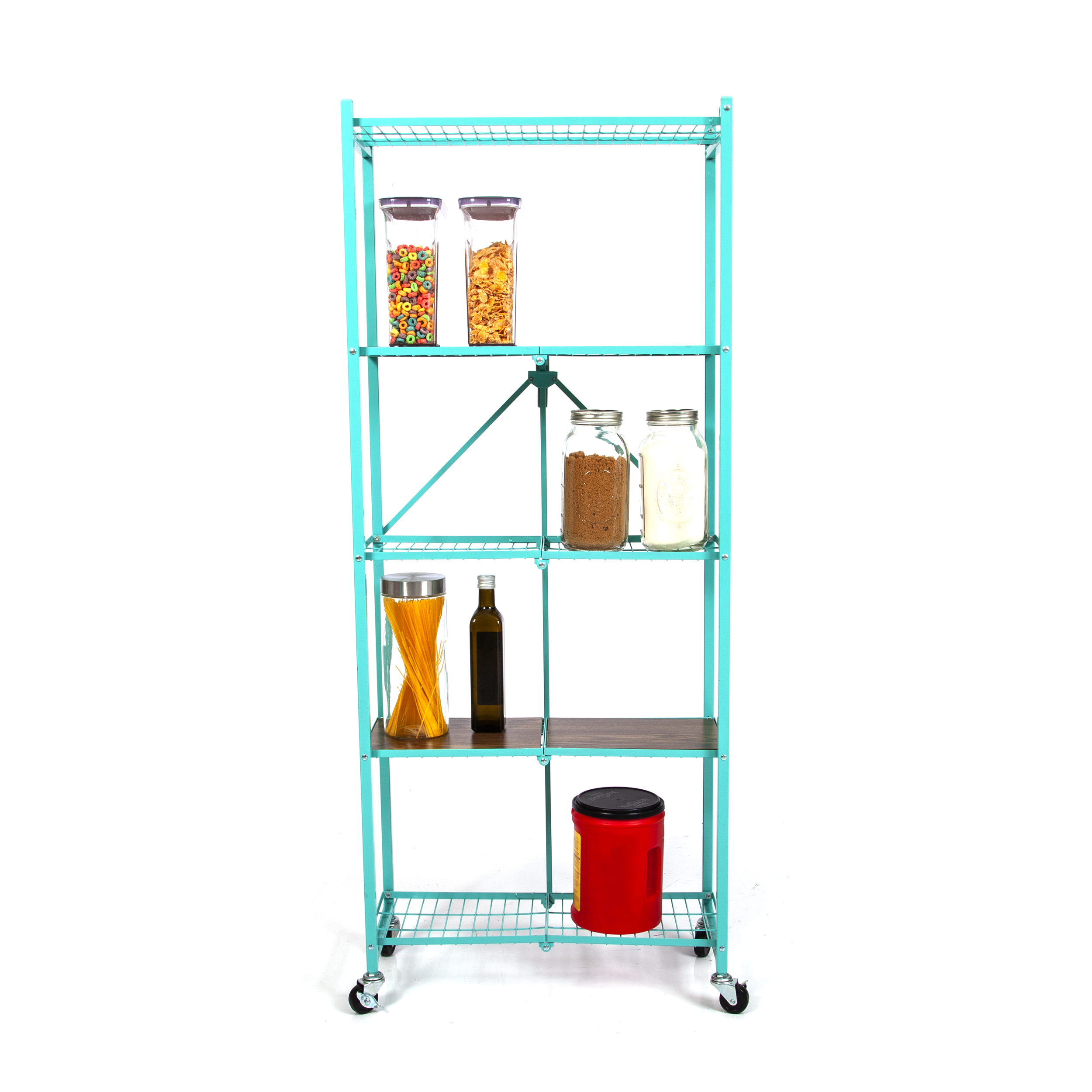 Origami 5-Tier Collapsible Storage Rack - Gallery 28