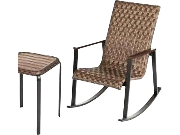 Four Seasons Courtyard Bayside 3 Piece Wicker Patio Furniture