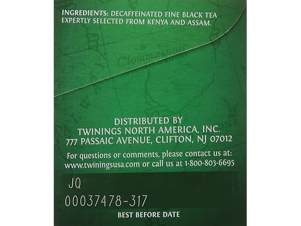 Twinings of London Irish Breakfast Decaf