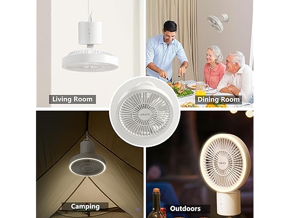 Lebleto Multi-Functional Personal Fan