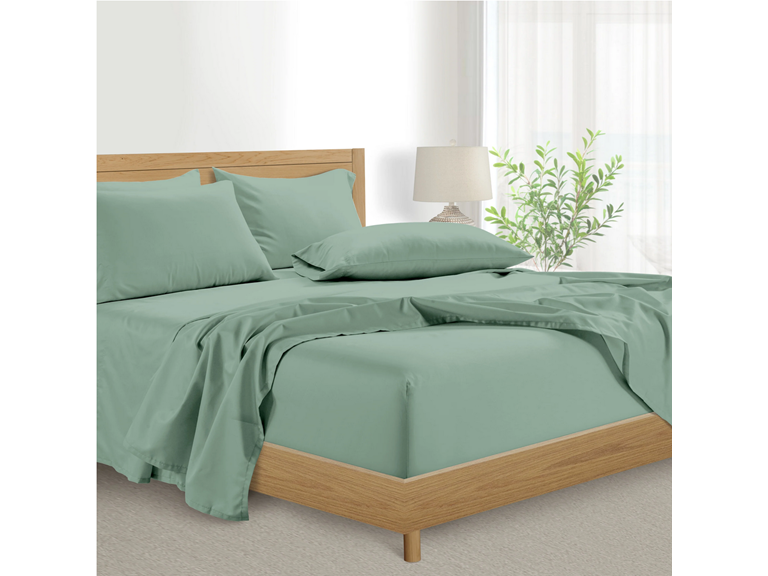 Kathy Ireland 1250 King Egyptian Cotton Rich 6-Piece S