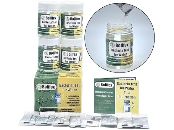 Bolifex Upgraded Coliform Bacteria Water