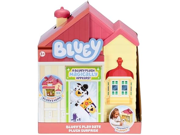 Bluey Play Date Plush Surprise