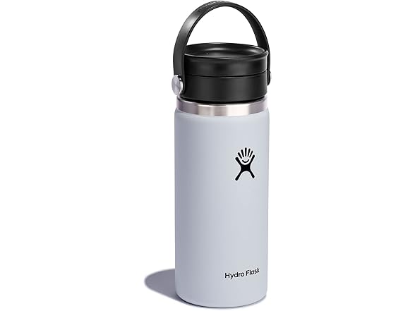 Hydro Flask Water Bottle 16 Oz White