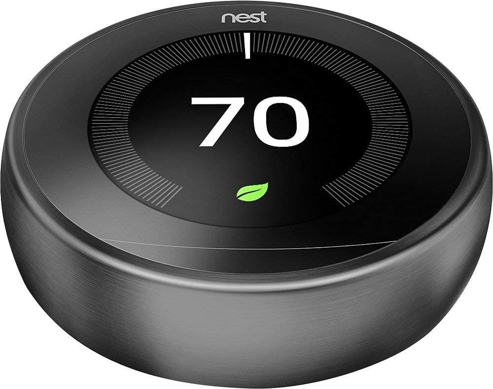 Google Nest Learning Thermostat 3rd Gen Mirror Black (Renewed) - Gallery 6