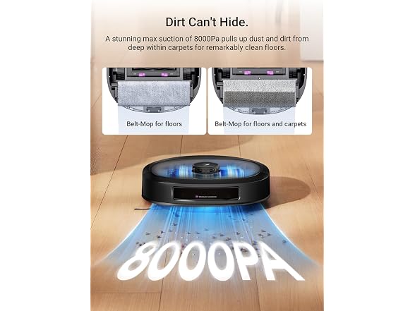 Eureka J20 Robot Vacuum Self Emptying